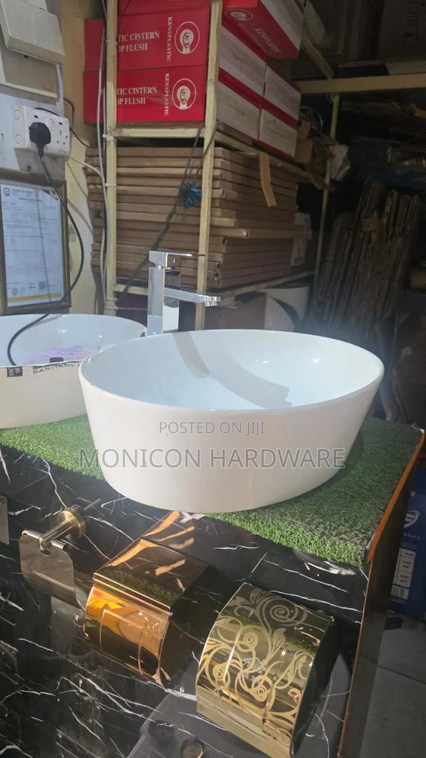 Tabletop Hand Wash Basin-Ceramic - main view