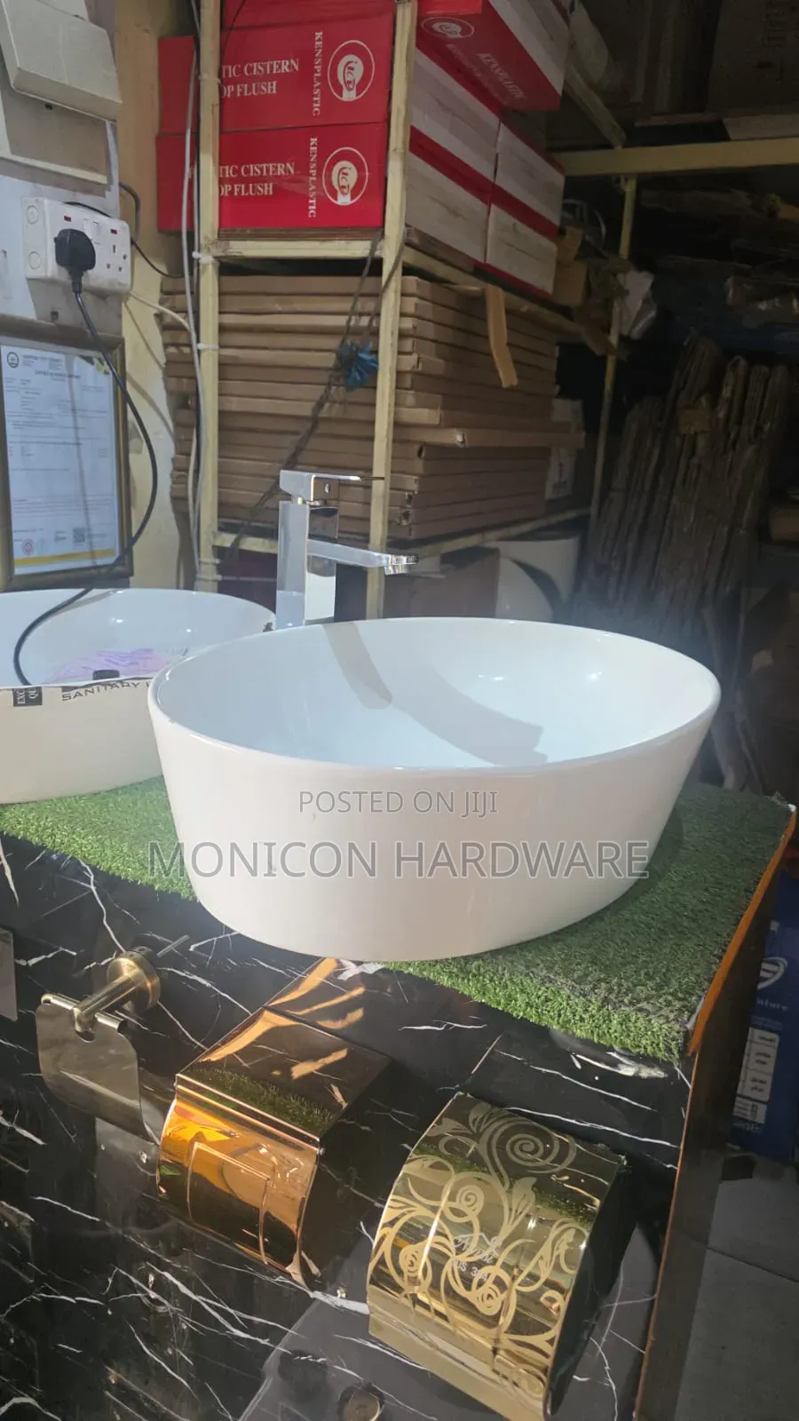 Tabletop Hand Wash Basin-Ceramic