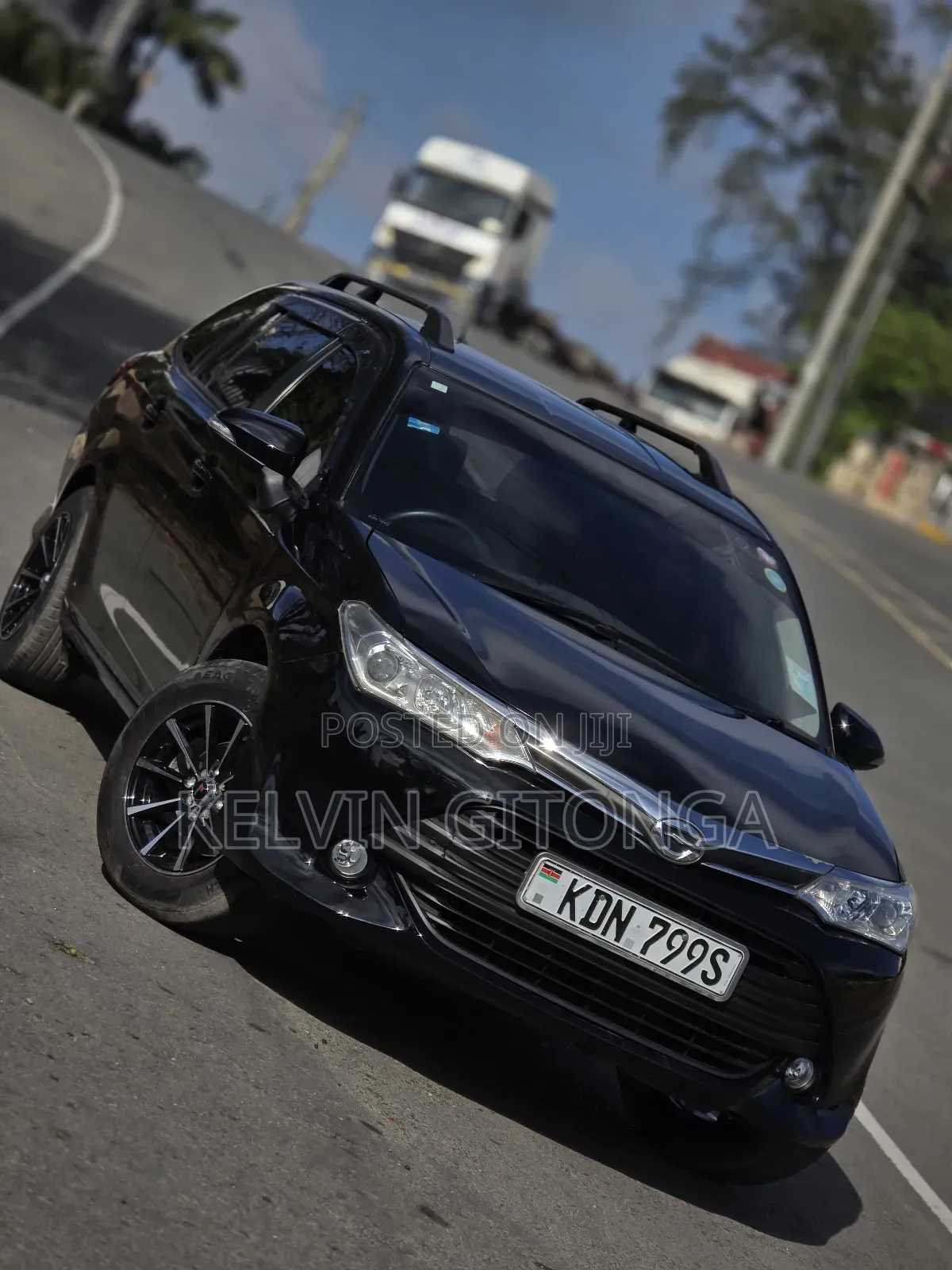 Toyota Corolla Fielder 2016 Black