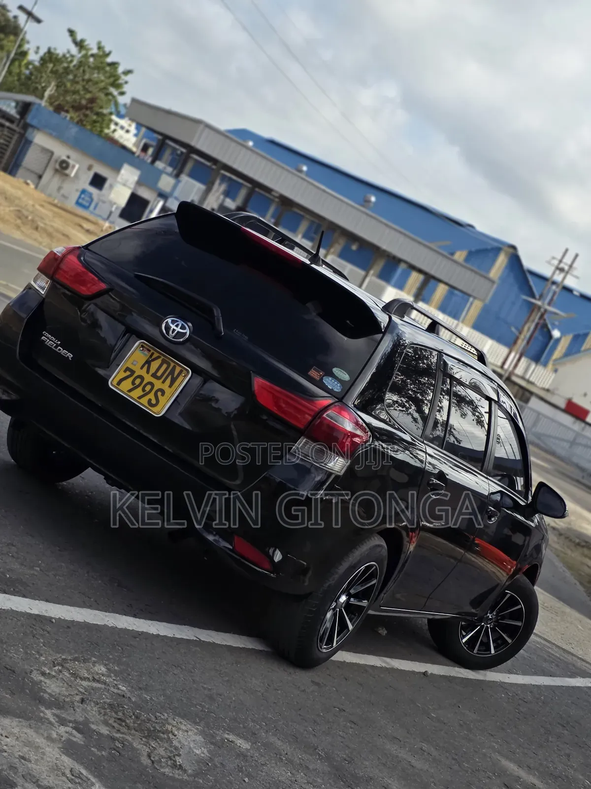 Toyota Corolla Fielder 2016 Black