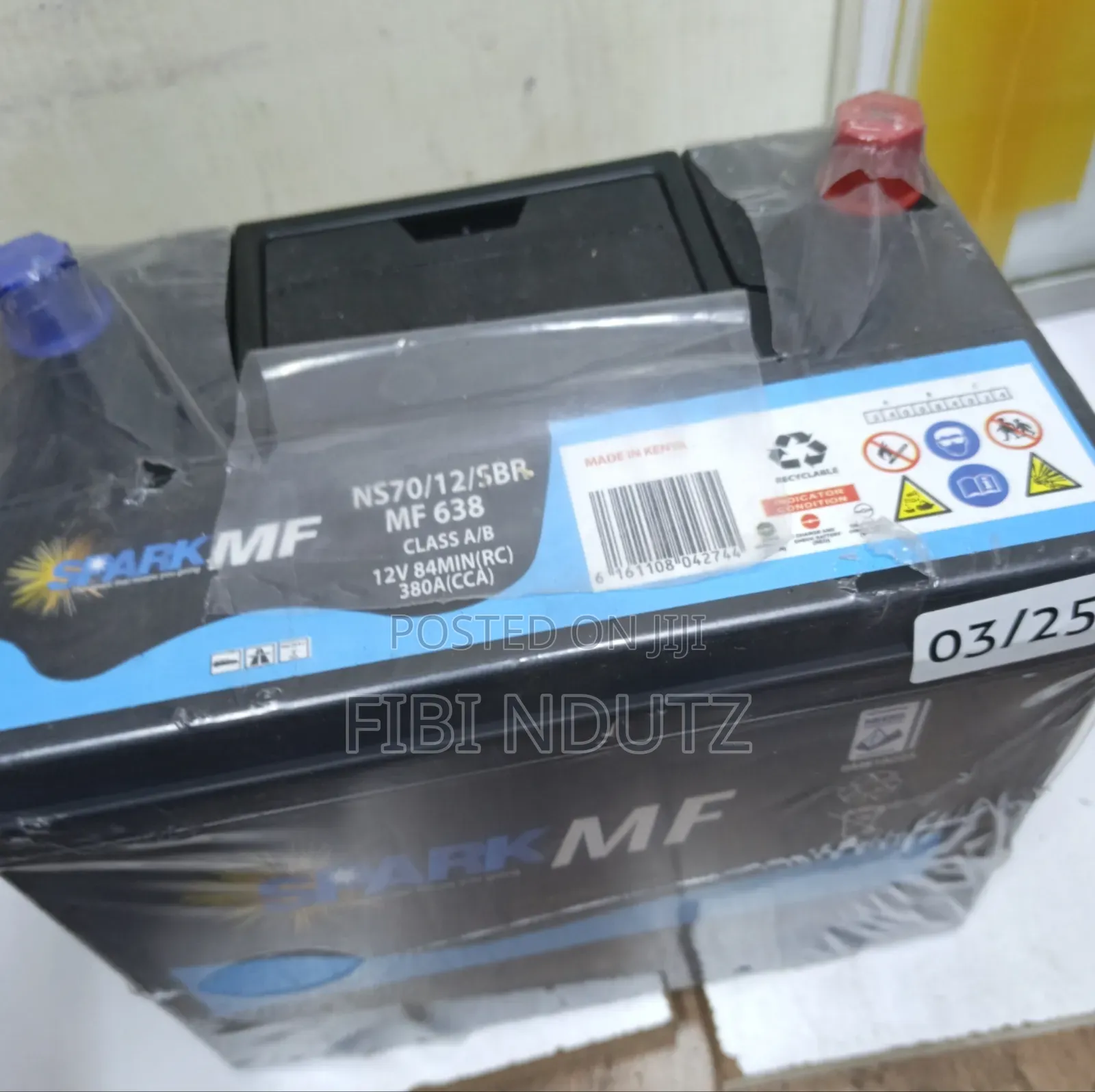 Spark Car Battery Ns70/Car Battery
