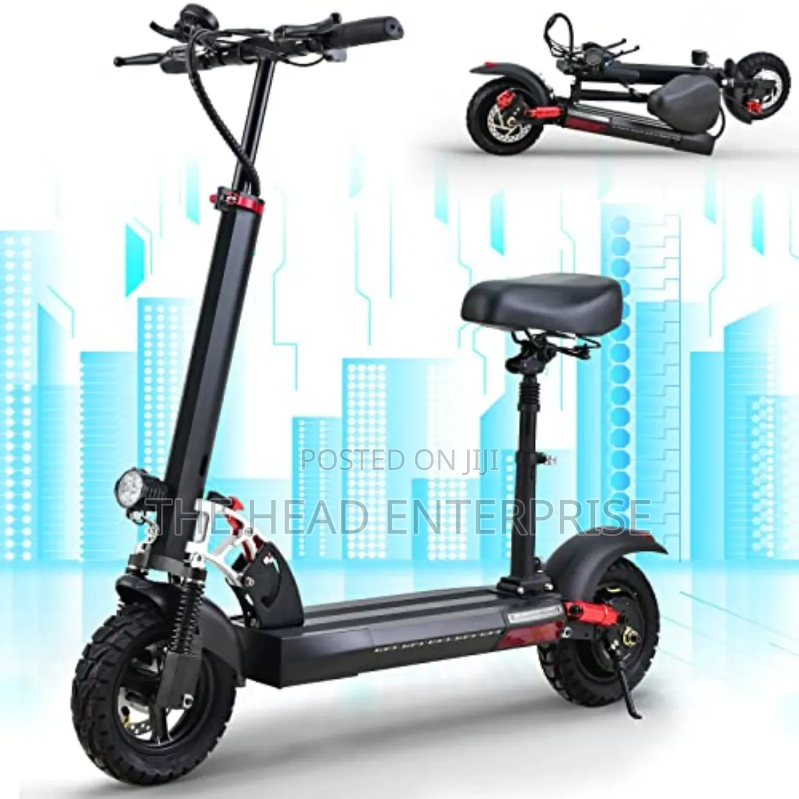 Electric Scooter for Kids With a Seat