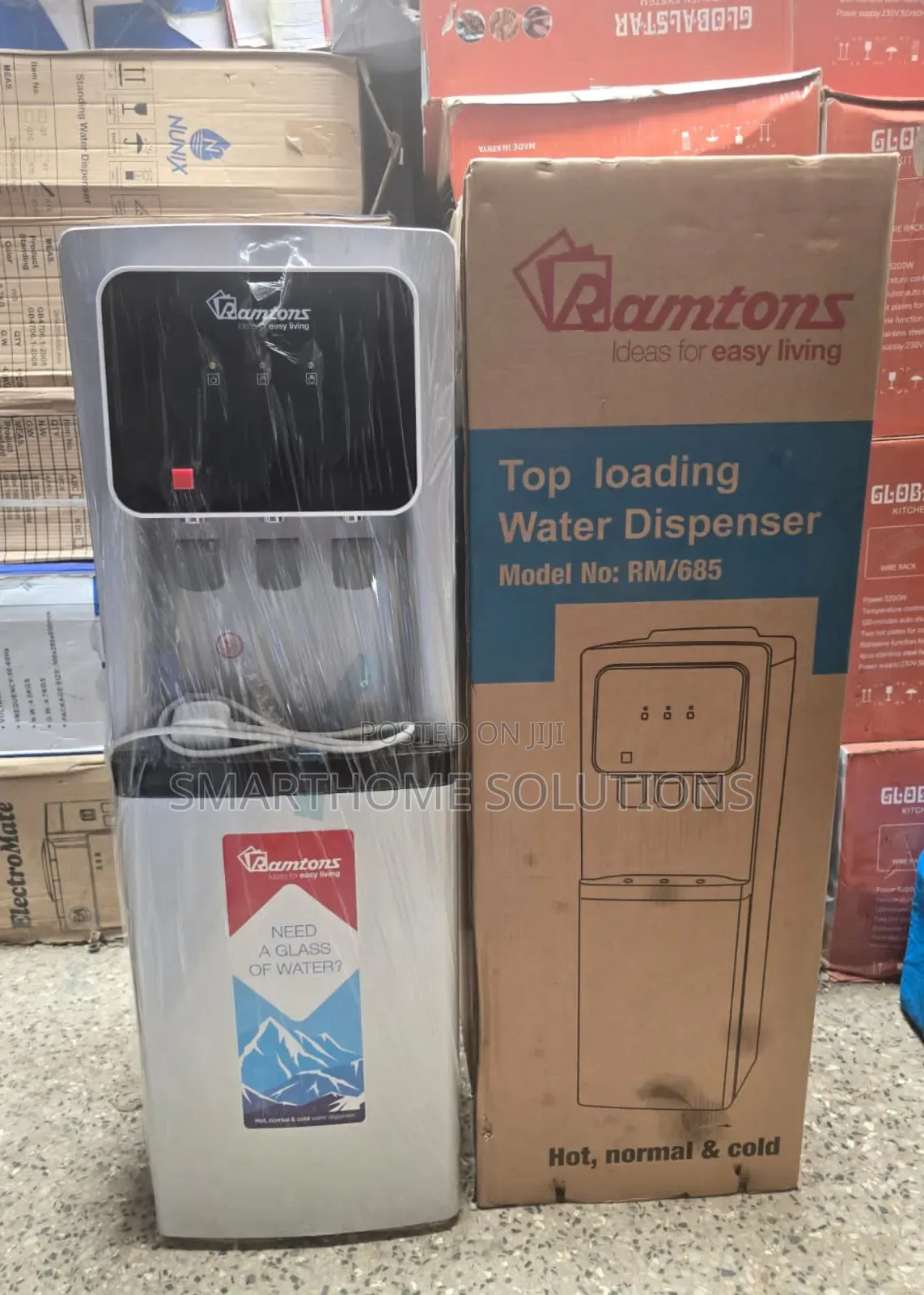 Ramtons Rm/685 3 Taps Dispenser With Compressor Cooling
