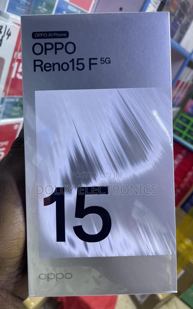 New Oppo Reno15 F 5G 512 GB Black