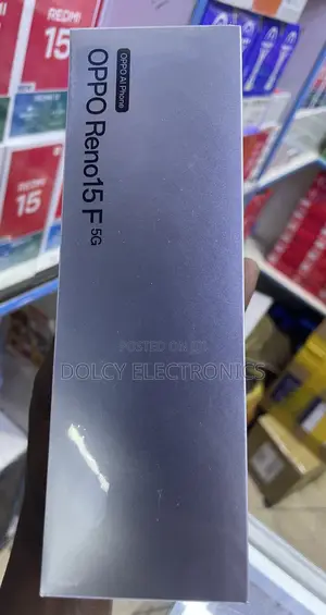 New Oppo Reno15 F 5G 512 GB Black