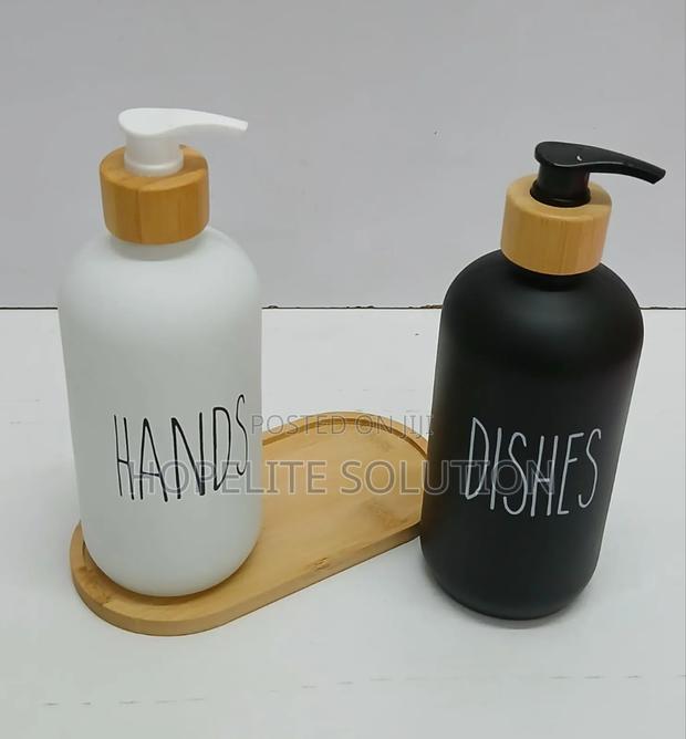 Hands and Dishes Dispenser Set With Stand - thumbnail 2