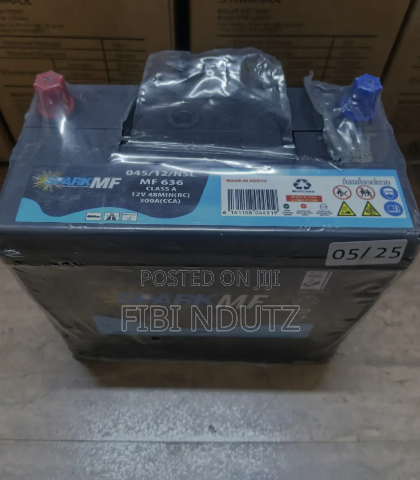 Maintenance Free Car Battery/Spark Car Battery 045