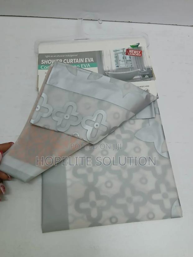 Fabric Printed Shower Curtain