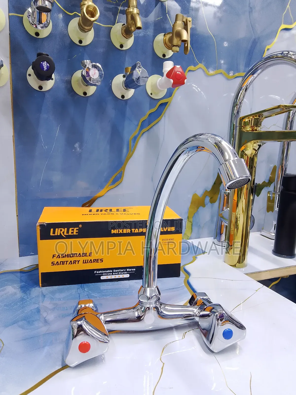 Lirlee Kitchen Mixer Faucet Silver