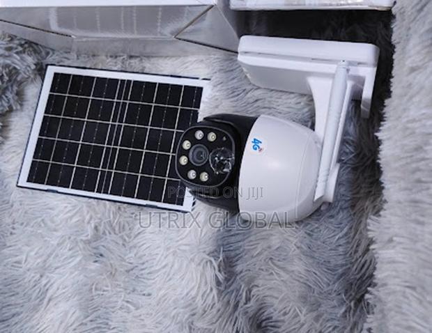 V380 4g Solar Outdoor Security Camera With Mobile App
