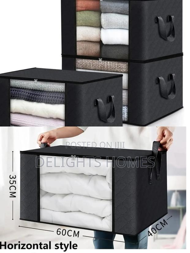 Canvas Quilt /Clothing Storage Organizer_nje