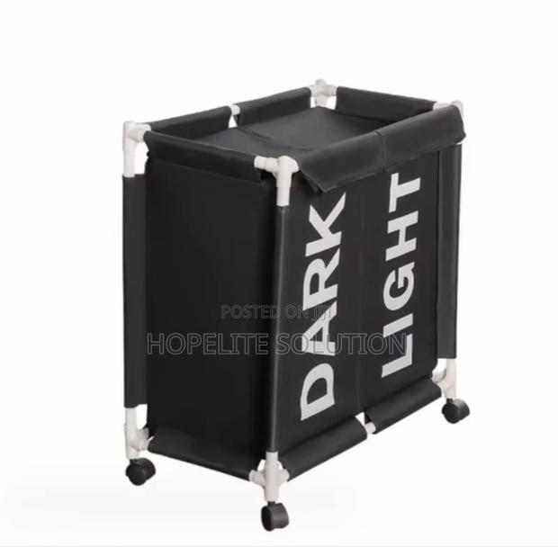 Laundry Basket With Wheels - thumbnail 4