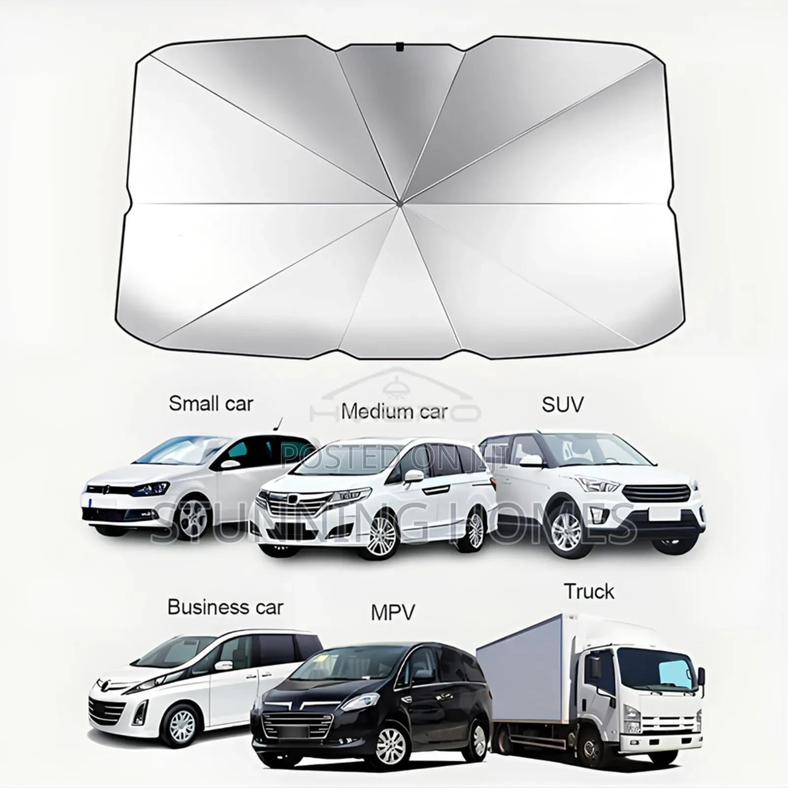 Sun Protective Car Windscreen Cover
