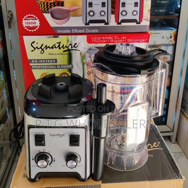 Heavy Duty Signature 5l Blender – 1800w Commercial