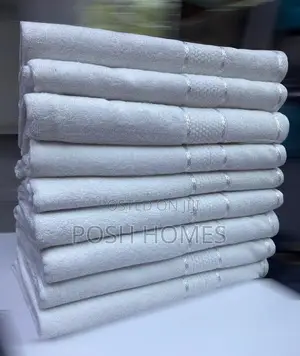 White Medium Towels