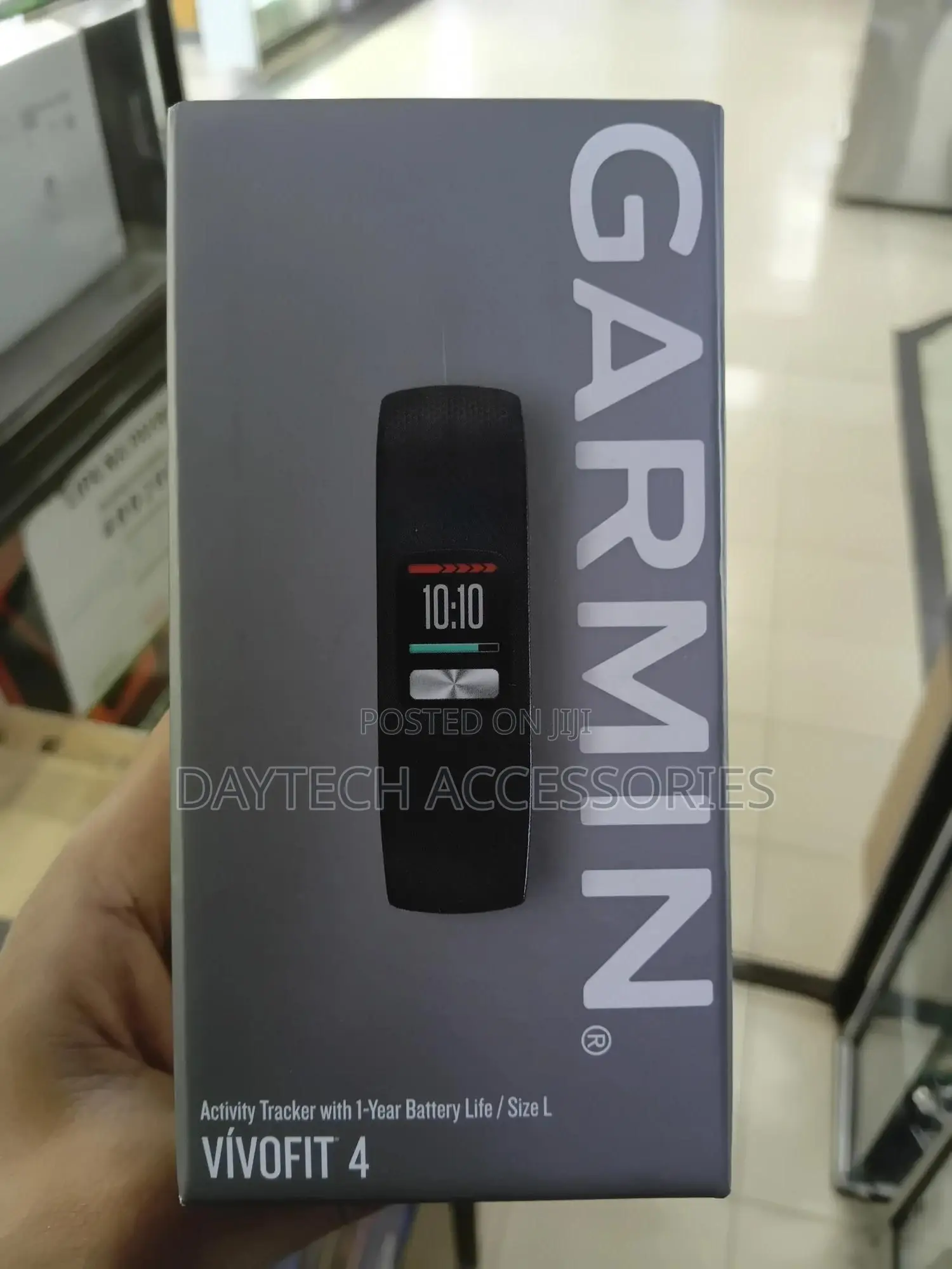 Garmin Vivofit 4 Activity Tracker Black Smartwatch