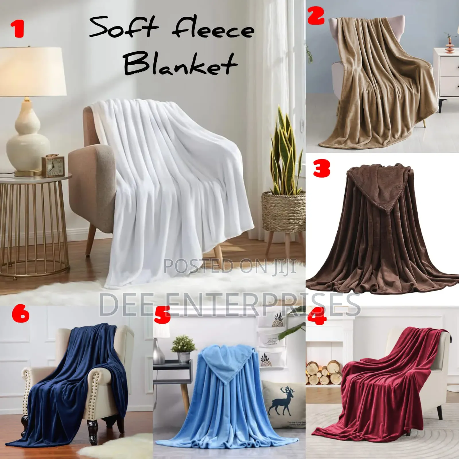 Soft Fleece Blanket 6×6
