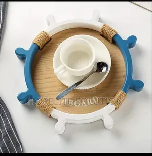 2 in 1 Decorative Sailor Themed Tray
