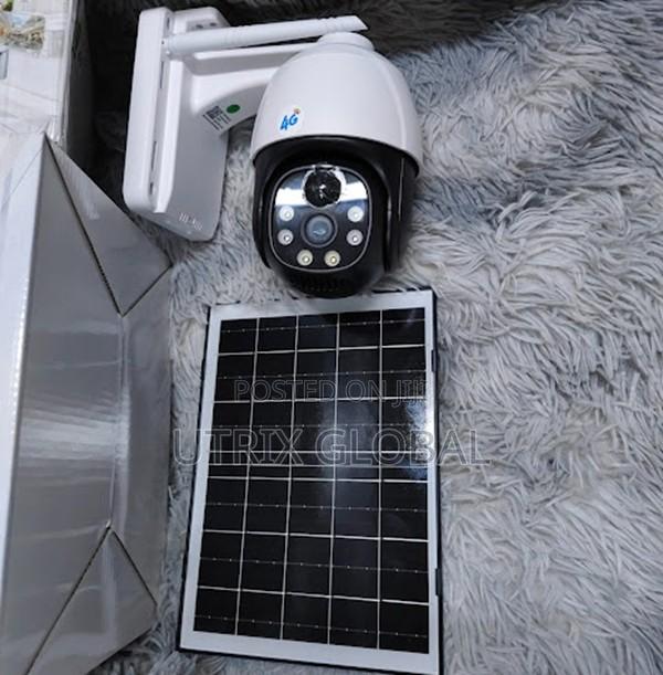 V380 Solar Powered 4g Camera Sim Card Cctv Outdoor