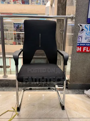 *Mesh Non -Rolling Guests Office Chair