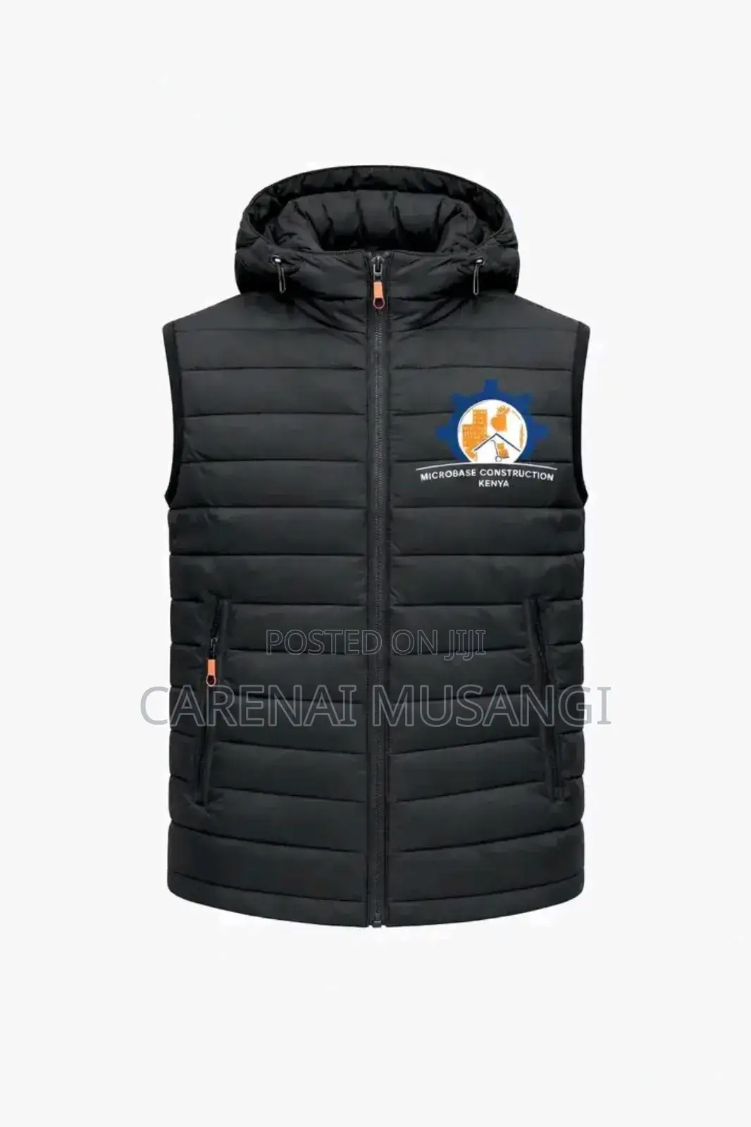 Premium Branded Puffer Vest Jacket – Lightweight Warm