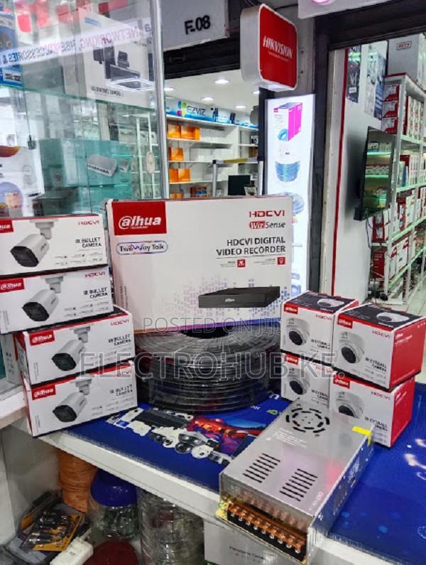 8 Channels Dahua 8 Cctv Cameras Full Hd 2mp Cctv Camera Kit
