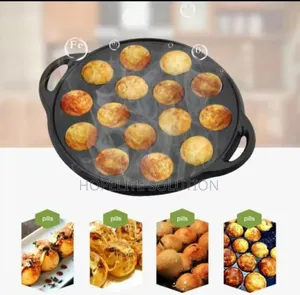 *12 Holes Non Stick Round {Vitumbua Pan)