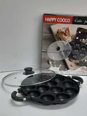 *12 Holes Non Stick Round {Vitumbua Pan)