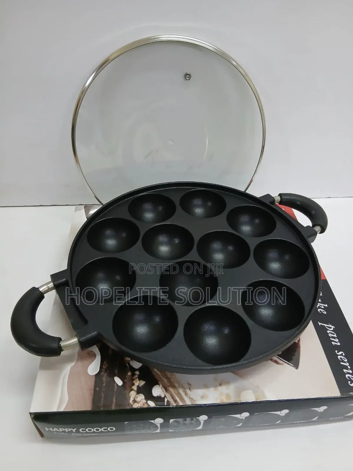 *12 Holes Non Stick Round {Vitumbua Pan)