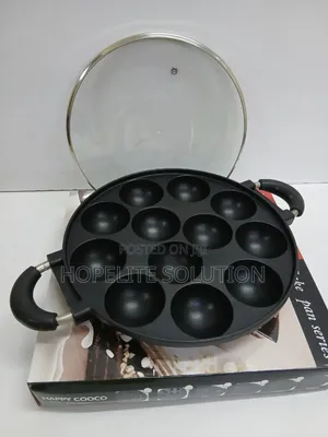 *12 Holes Non Stick Round {Vitumbua Pan)