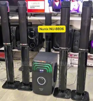 Nunix Nu-8806 5.1 Channel Deluxe Home Theater System.