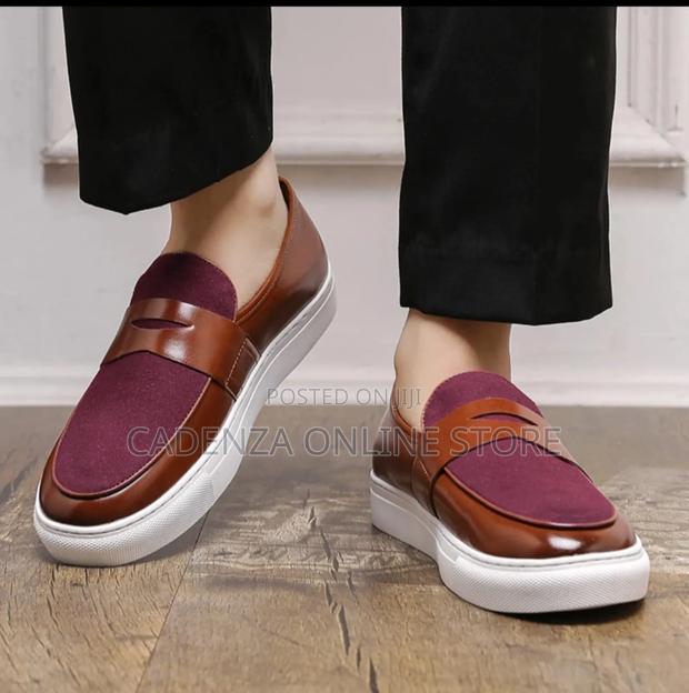 Plain Suede Casual Restocked Fully Sizes 39-46 Pm - thumbnail 4