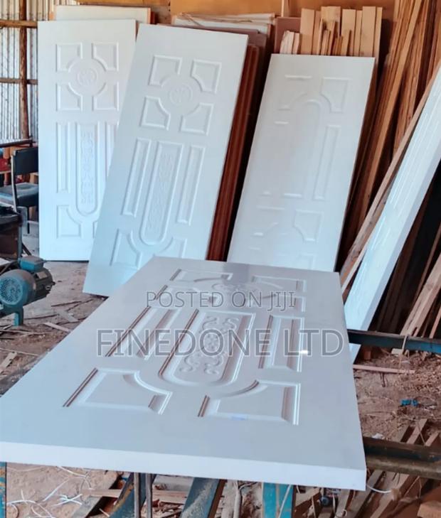 White Doors Laminated