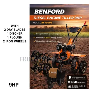 Benford 9hp Diesel Engine Tiller