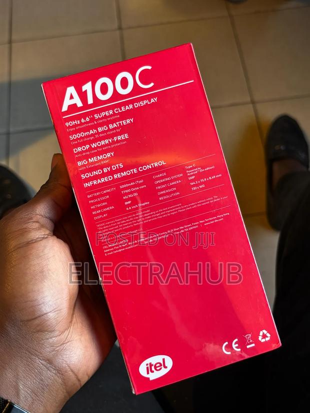 New Itel A100C 64 GB Black - thumbnail 2