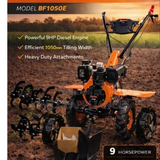 Benford 9hp Diesel Engine Tiller Bf1050e