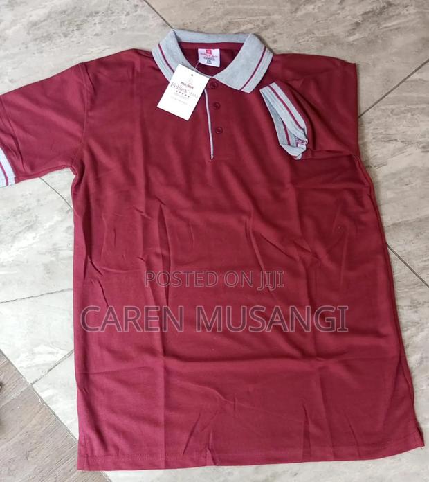 Quality Plain Polo T-Shirts - thumbnail 3