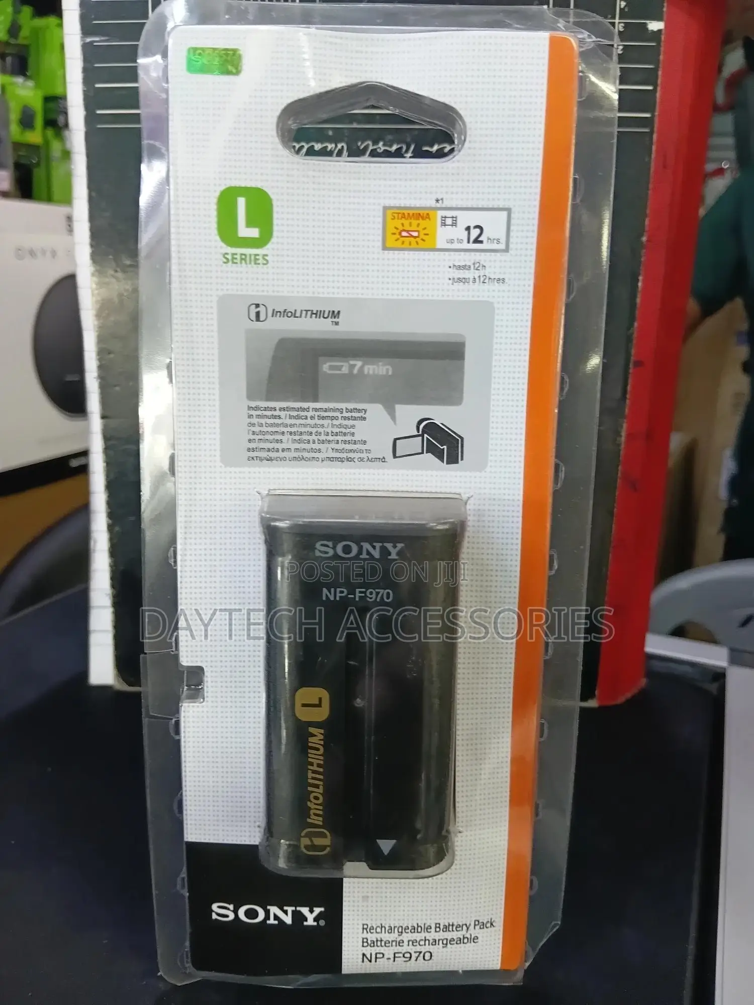 Sony Np F970 Info-Lithium Camera Battery Pack