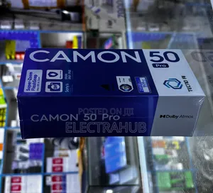 New Tecno Camon 50 256 GB Black