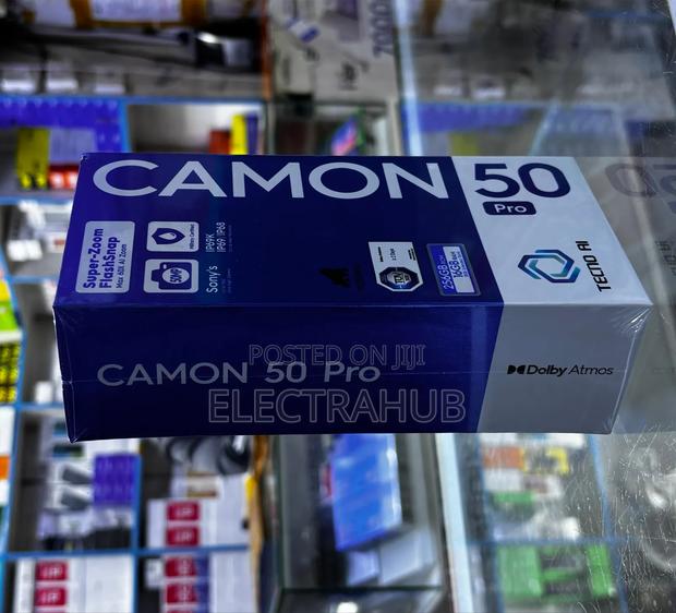 New Tecno Camon 50 256 GB Black - thumbnail 2