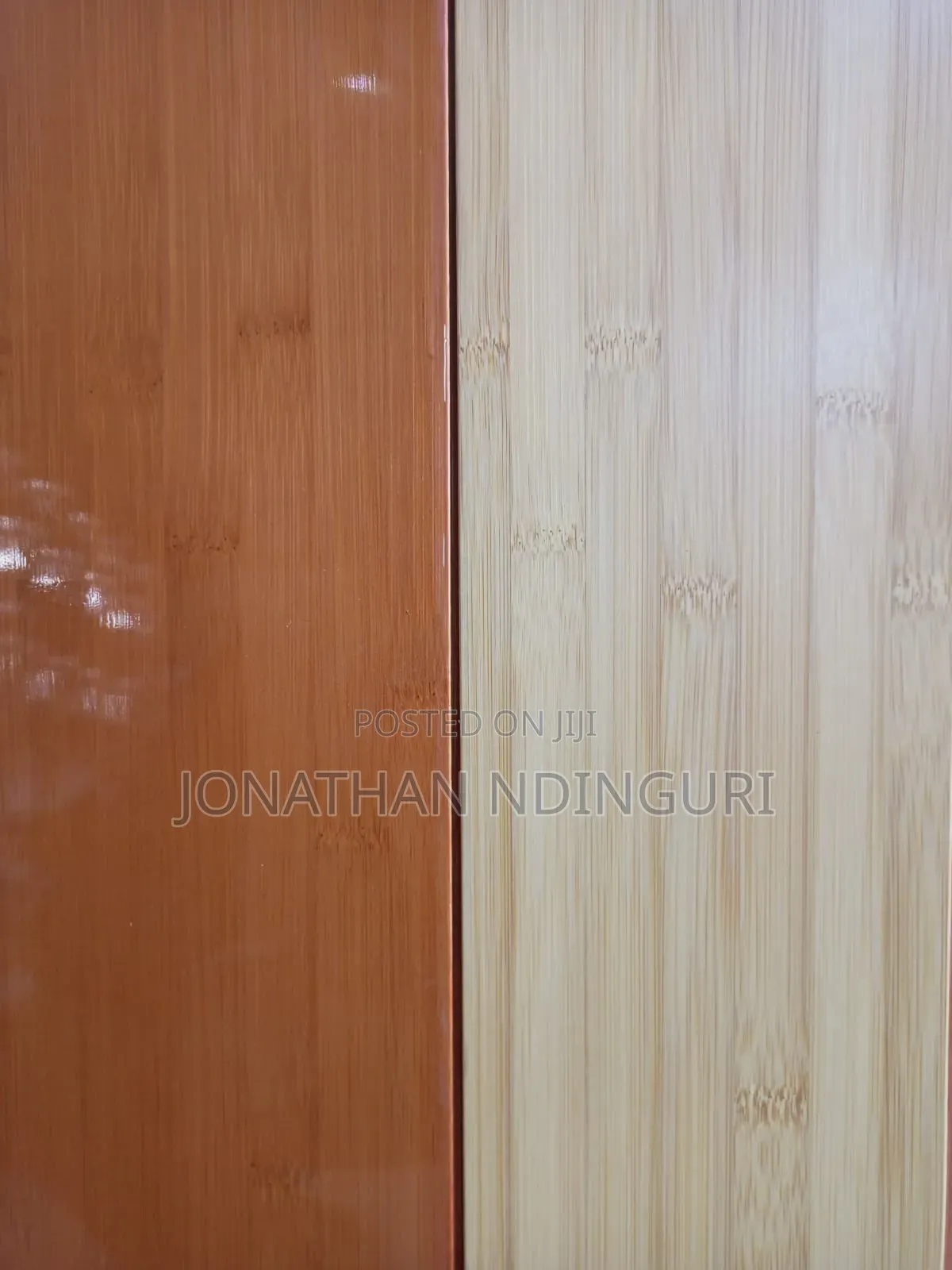 Glossy Solid Bamboo Flooring Panels