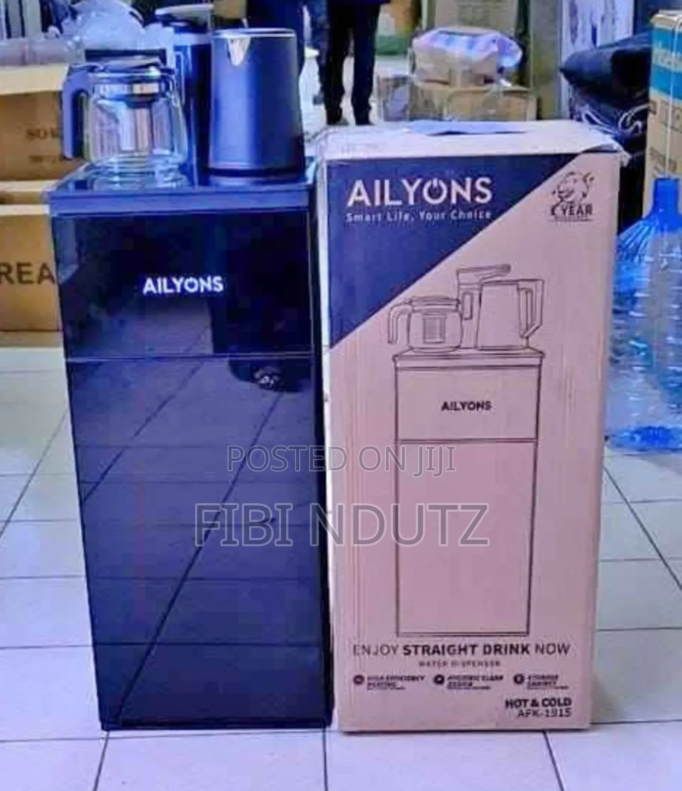 Ailyons Bottom Load Dispenser Afk1915/Hot and Cold Bottom Load