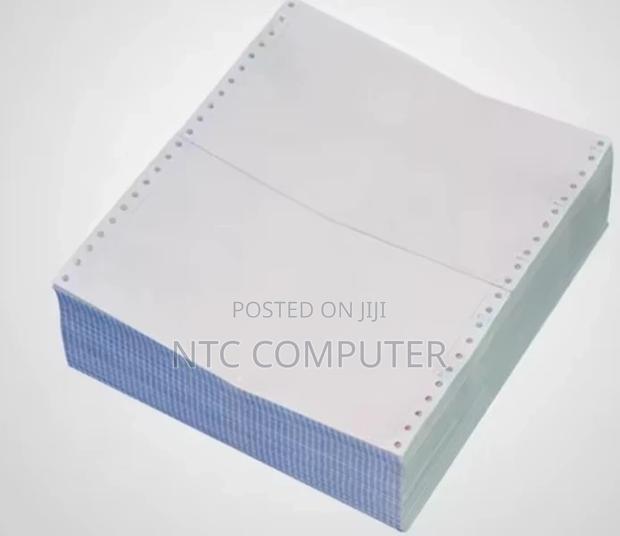 9.5x11 A4 2ply Continuous Computer Paper Multicolor 1000 Sheets Perbox - thumbnail 2