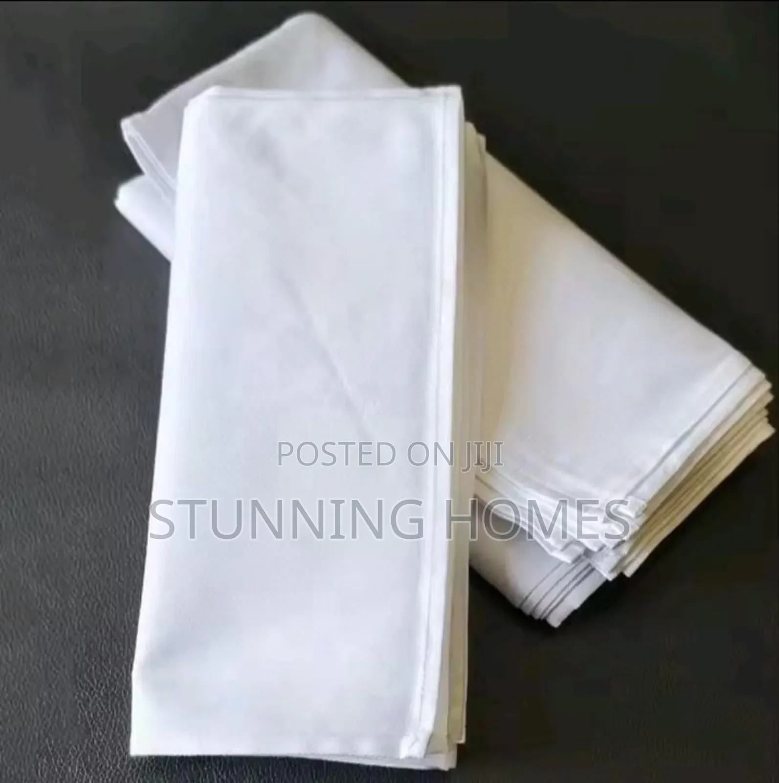 6 Large Cotton Table Napkins
