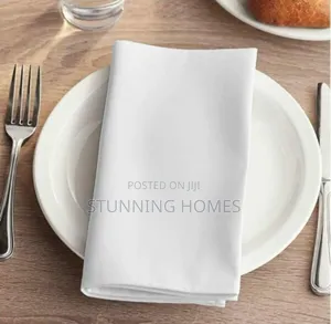 6 Large Cotton Table Napkins