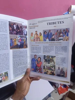Euology Printing Service A4 Size 8 Pages