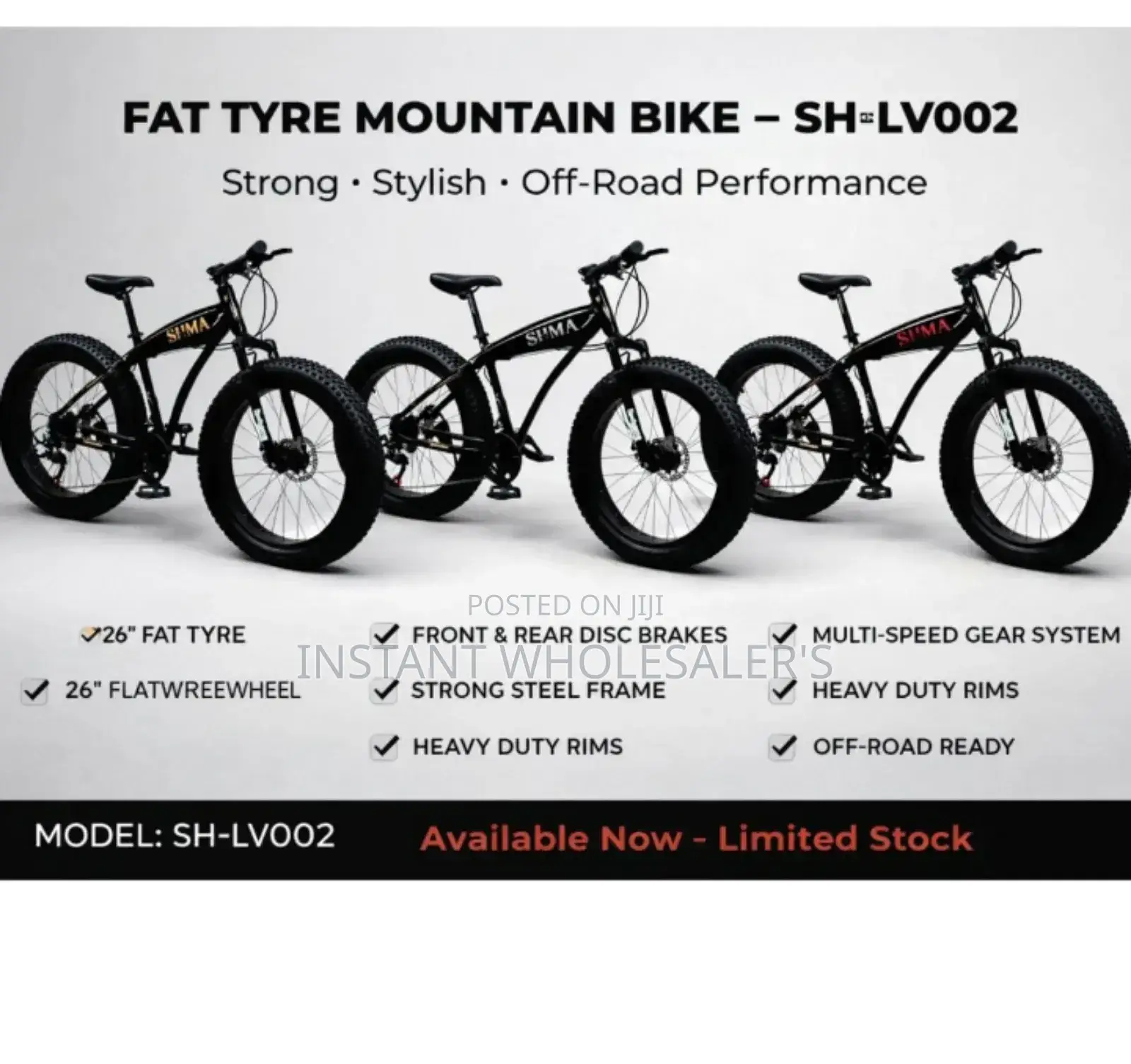 Fat Tire Mountain Bikes