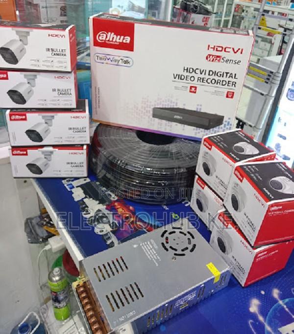 Complete Kit Eight Channels Dahua Cctv Package With 8 Channels Dvr Set - main view