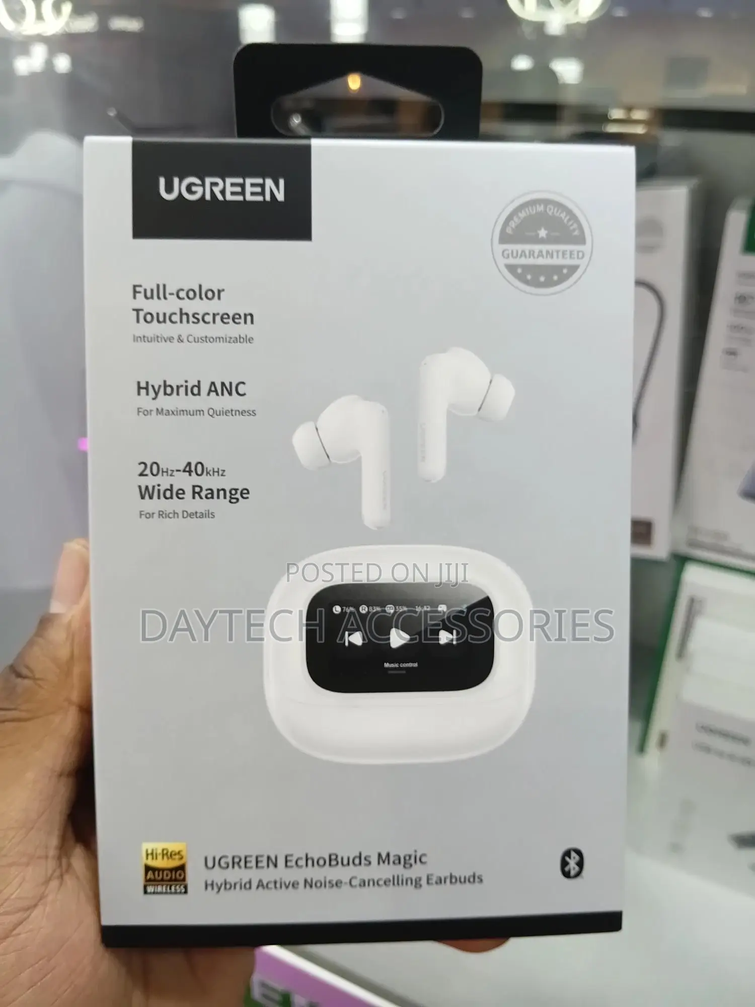Ugreen Echobuds Magic Anc Bluetooth Wireless Earphones - White
