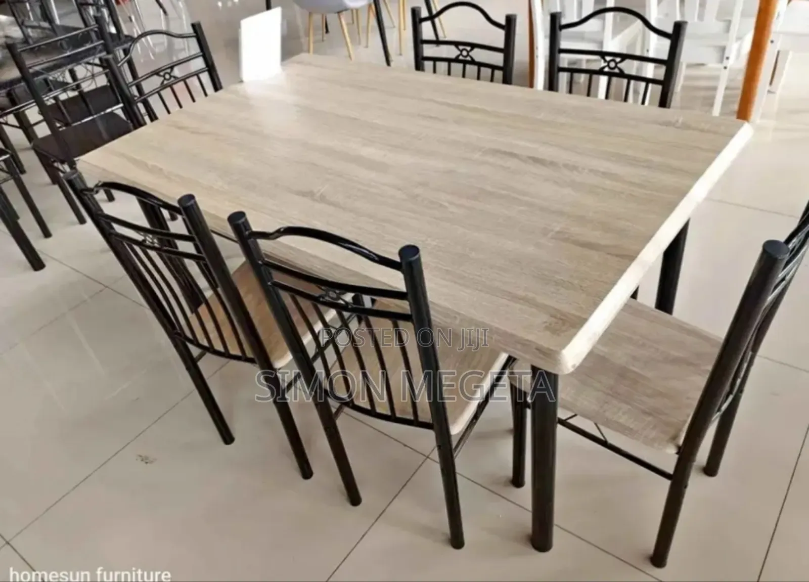 Glass Top New 4sitter Dinning Table